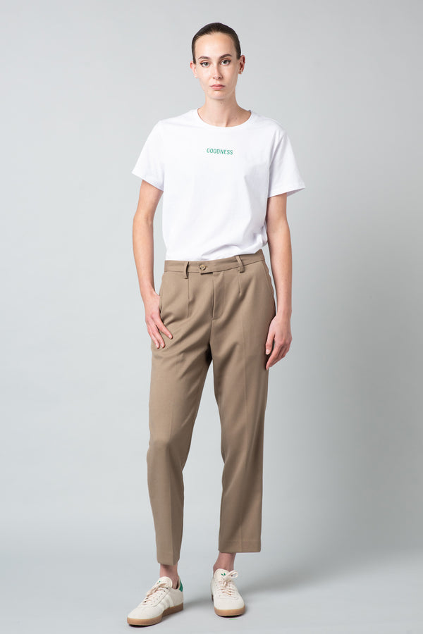 The Goodness Label - Alcott Pant - Taupe