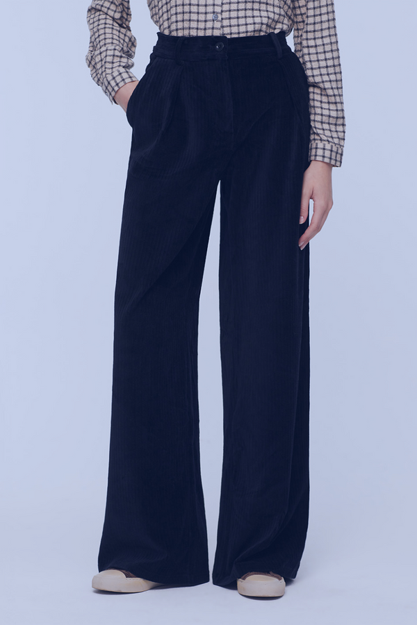 Darted Cord Pant