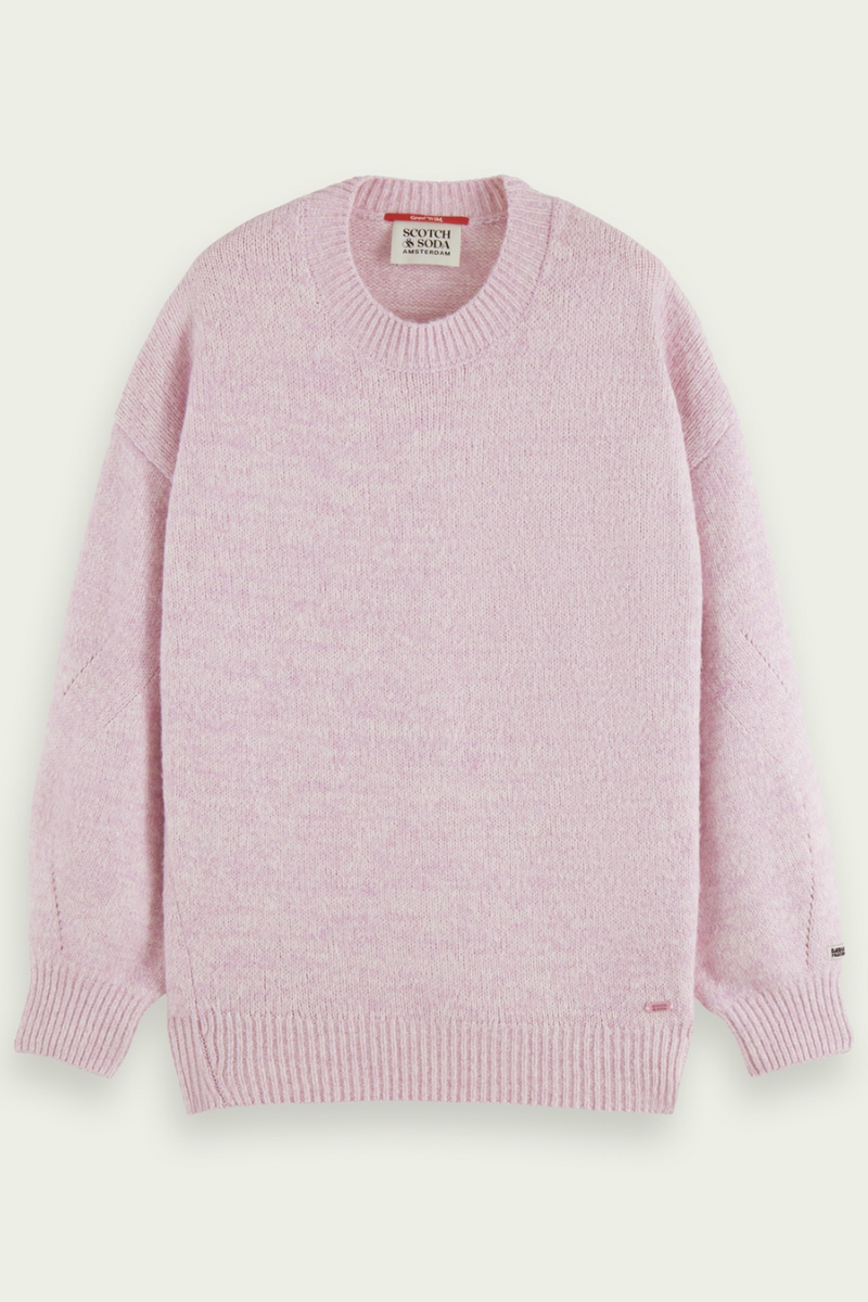 Scotch & Soda - Relaxed Fit Crew Neck Sweater