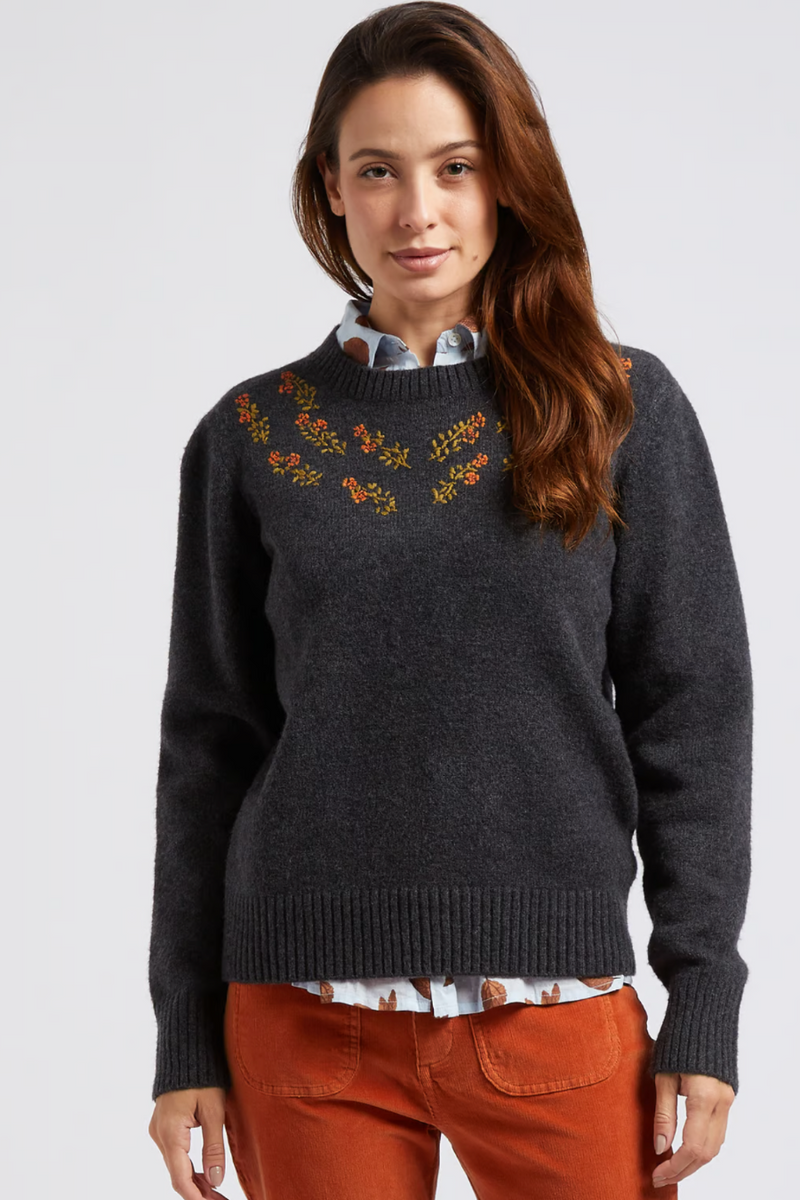 Embroidered Sweater