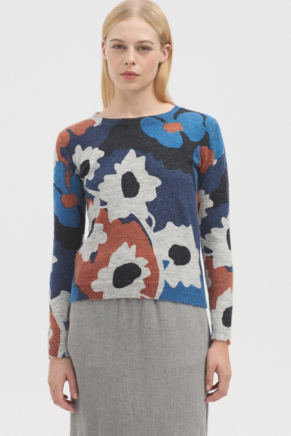 Flor City Print Jumper