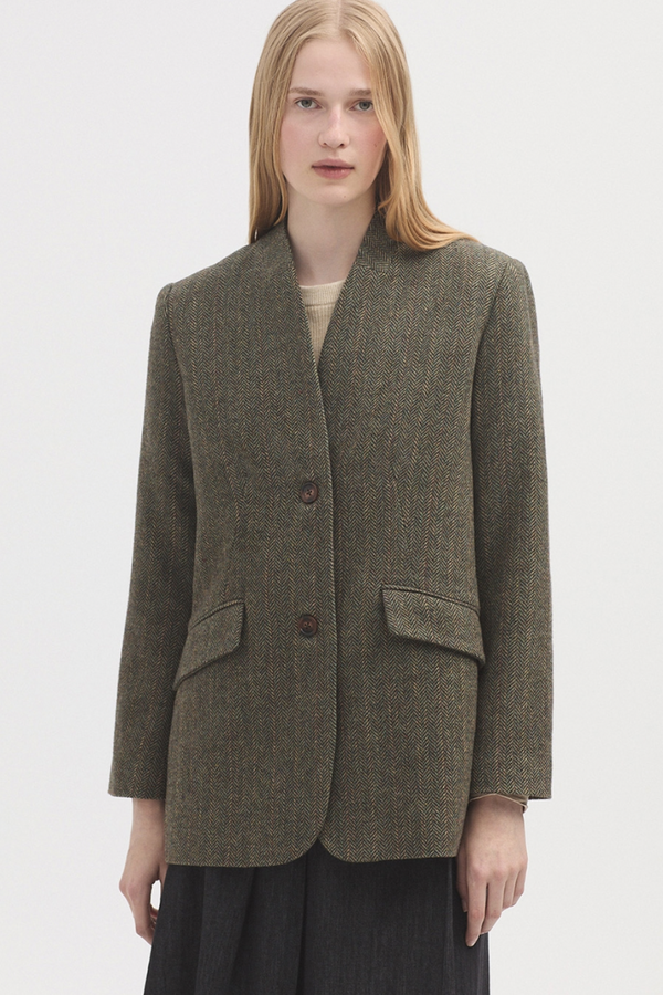 Wool Tweed Blazer