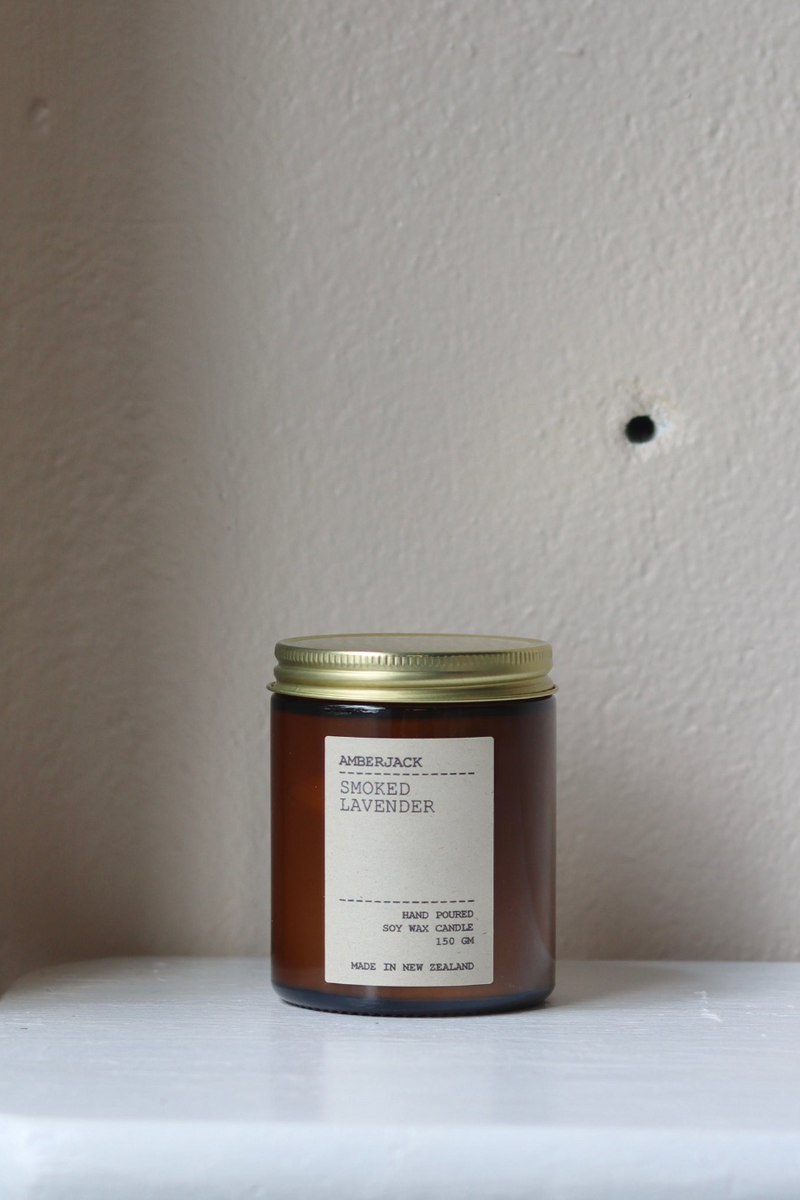 Smoked Lavender Soy Candle - 150gm