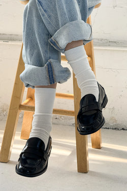 Trouser Socks - White