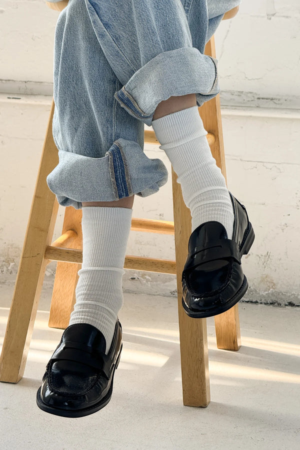 Trouser Socks - White