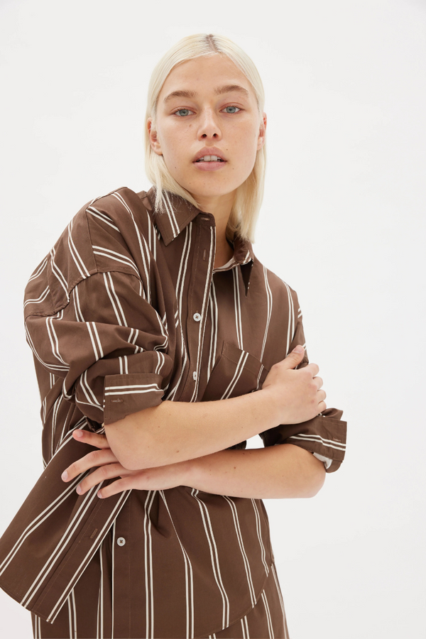 Chiara Shirt -Two Stripe