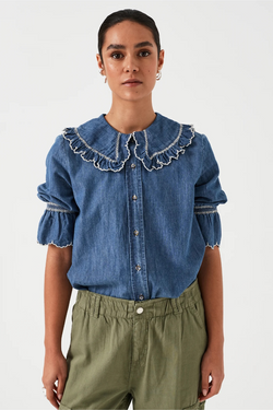 Daisy Blouse - Indigo