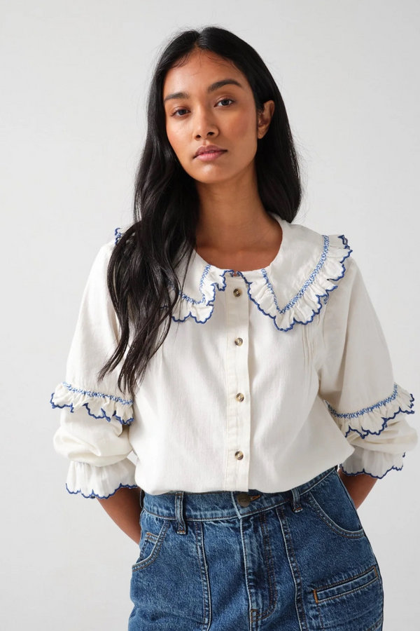 Phoebe Blouse Ecru