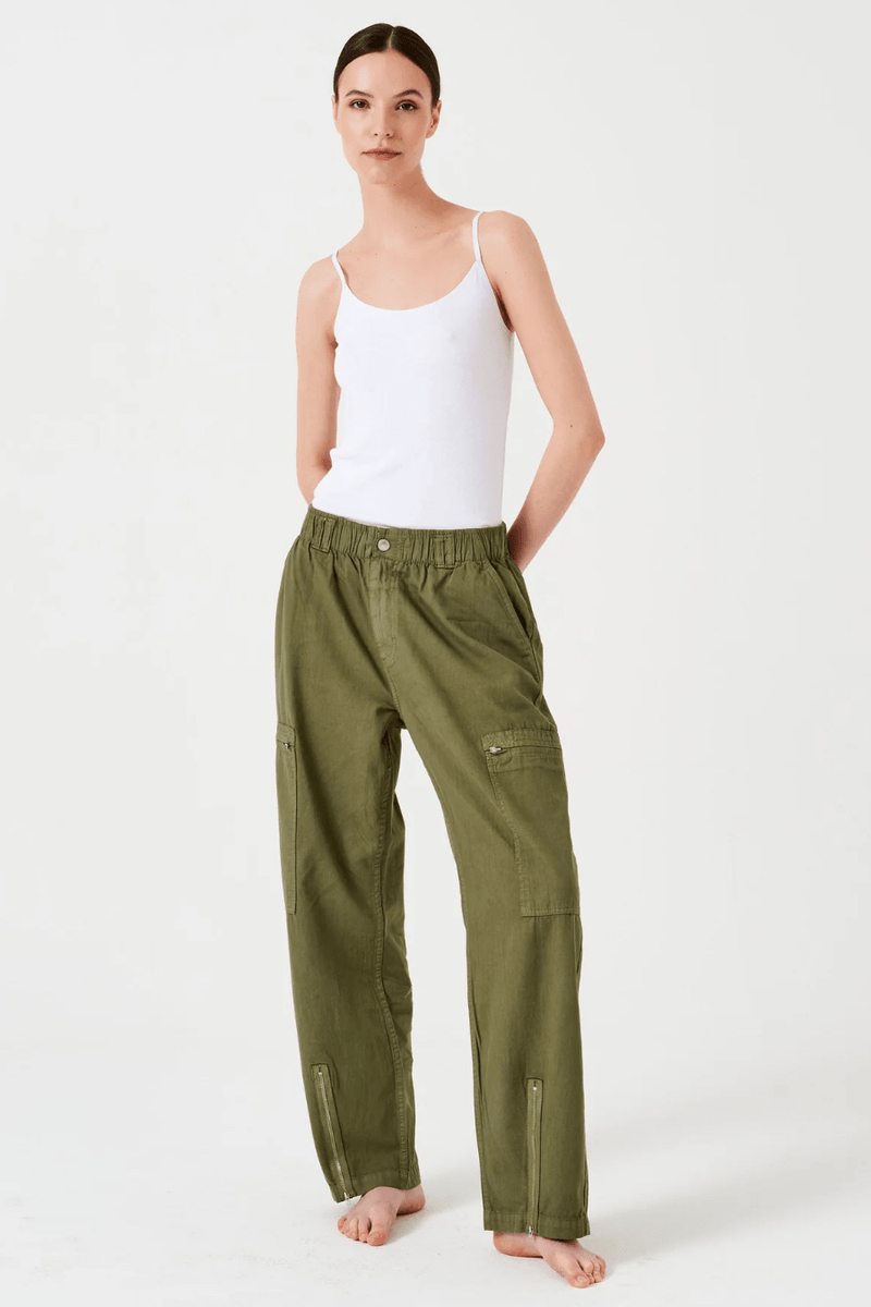 Amelia Pant - Khaki - Goodness