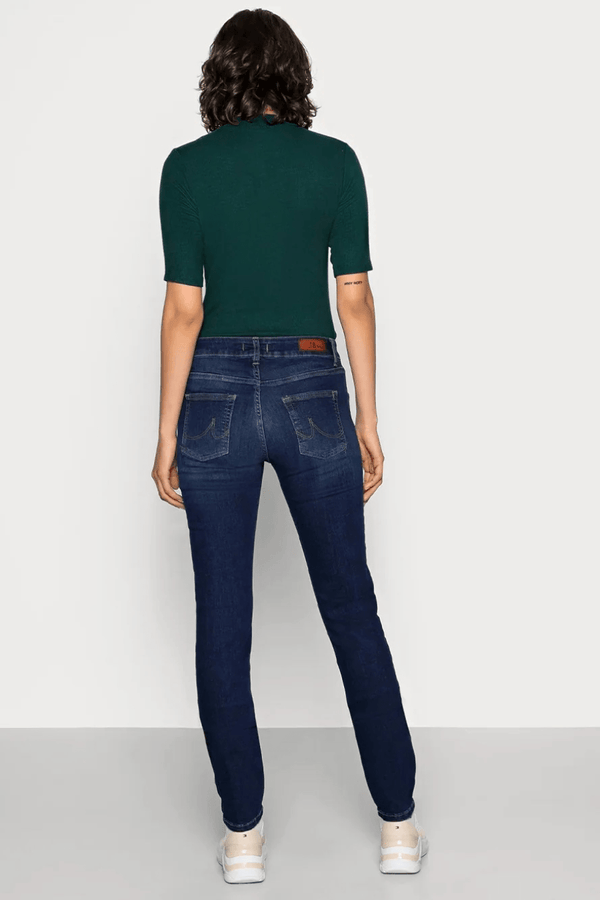 Aspen Y Sian Mid Rise Slim Straight Jean - Goodness