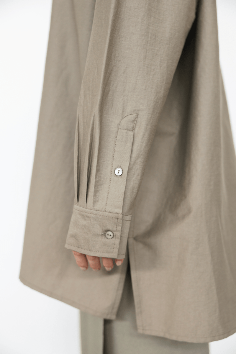 Boxy Shirt - Fog - Goodness