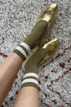 Her Varsity Socks - Fern - Goodness