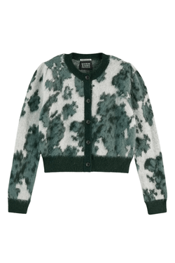 Jacquard Crew Cardi - Goodness
