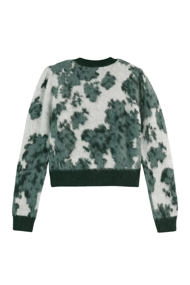 Jacquard Crew Cardi - Goodness