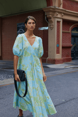 June Dress - Ocean Bloom - Goodness