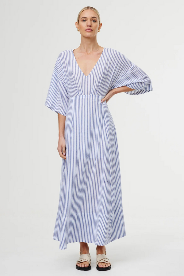 Ellis Dress - Sea Stripe