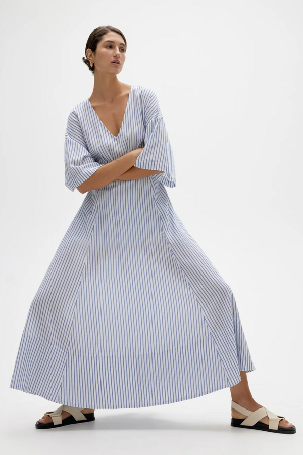 Ellis Dress - Sea Stripe