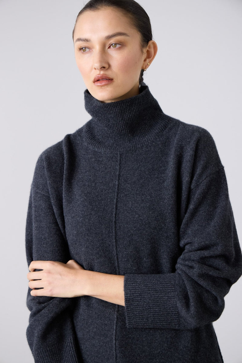 Leisa Knit Sweater - Charcoal - Goodness