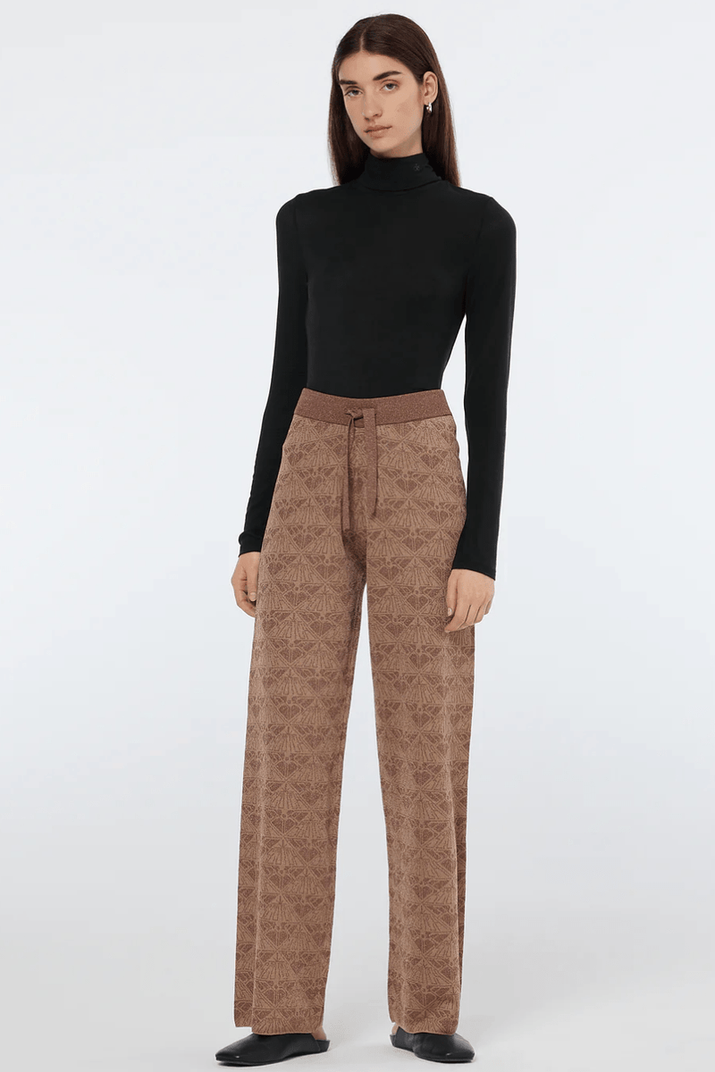 Monogram Jacquard Knit Pant - Goodness