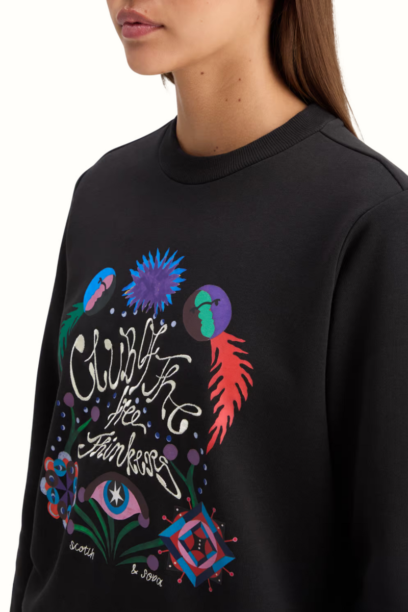 Embroidered Sweatshirt