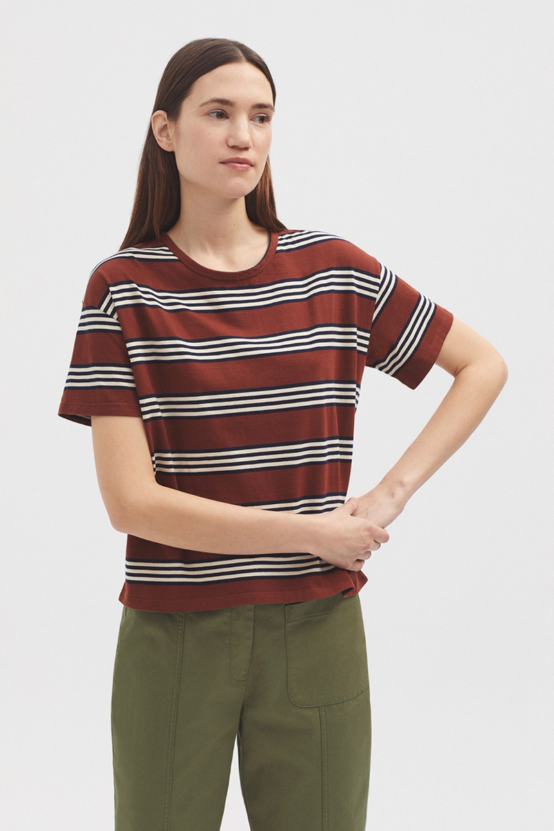 Striped Apiculture Tee