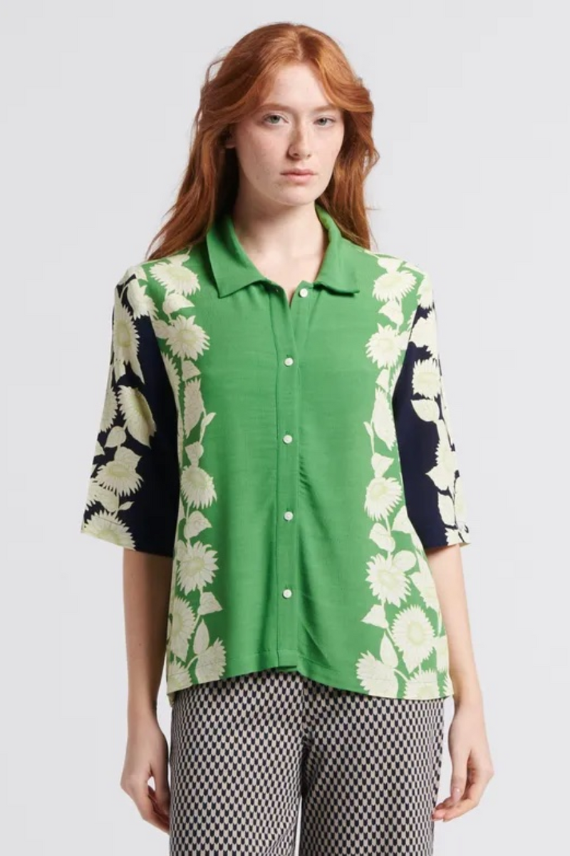 Helianthus Shirt - Green