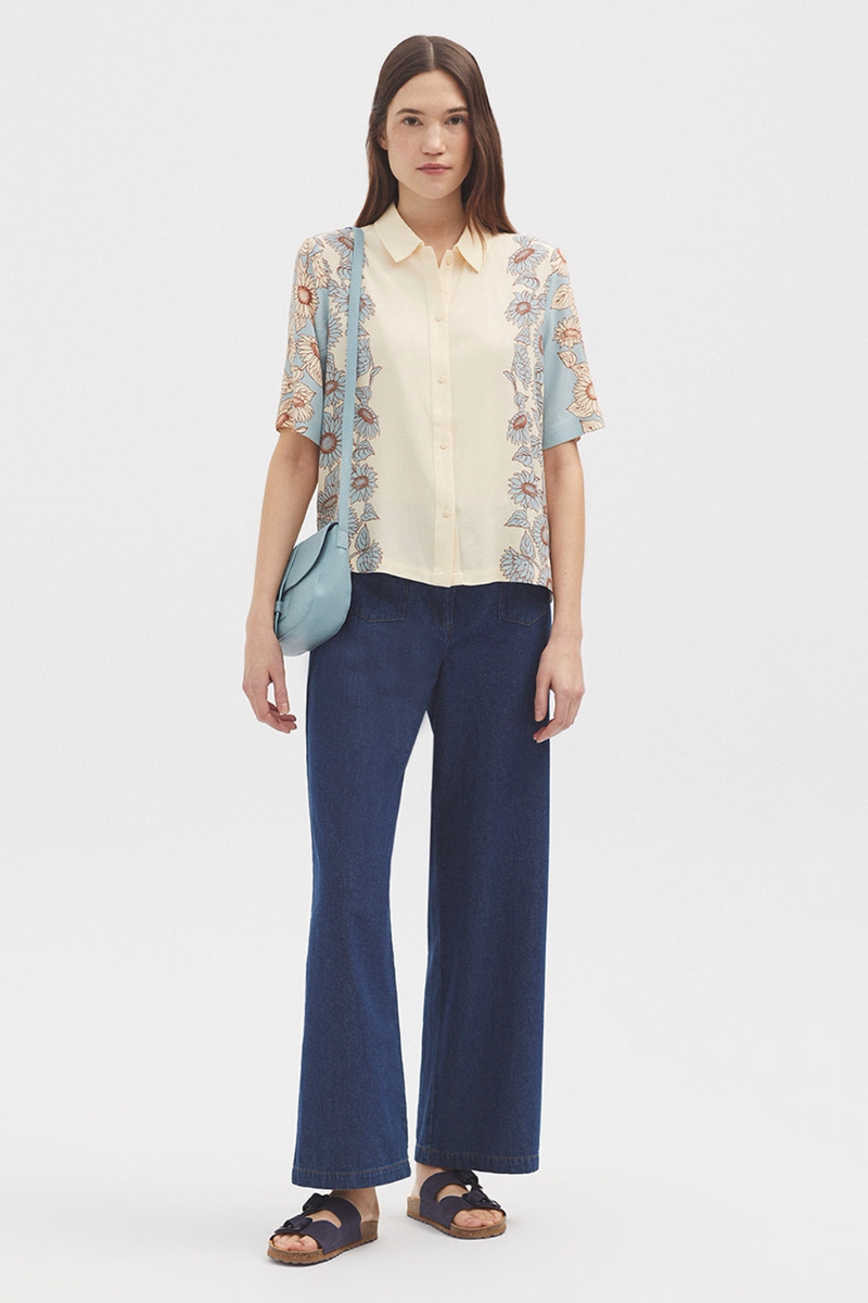 Helianthus Shirt - Ecru