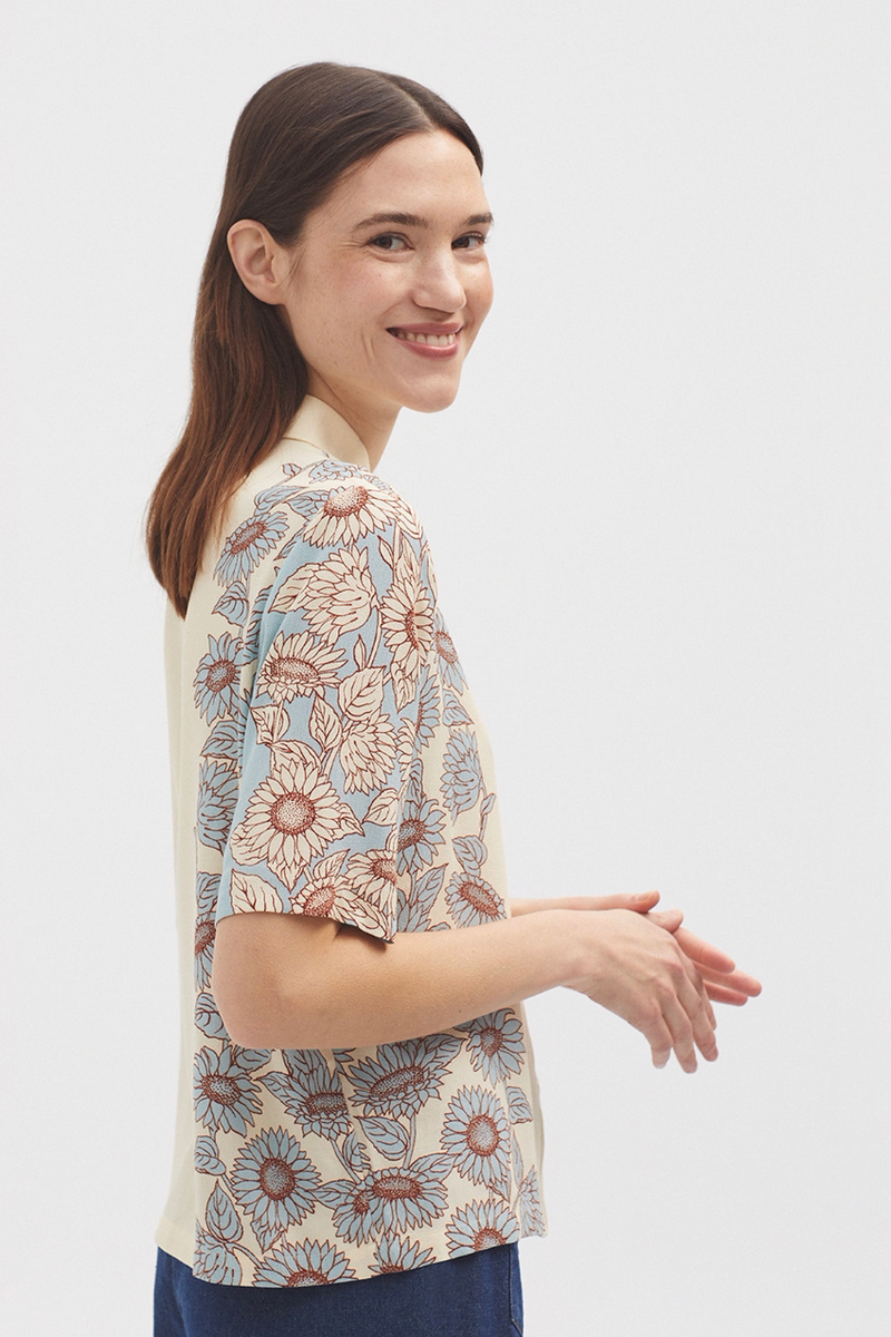 Helianthus Shirt - Ecru