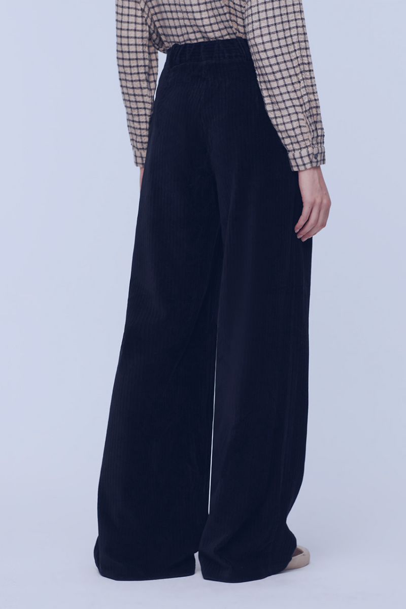 Darted Cord Pant