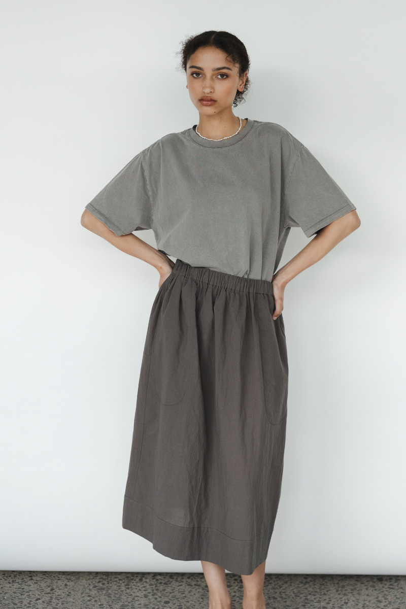 Go Slow Skirt Graphite