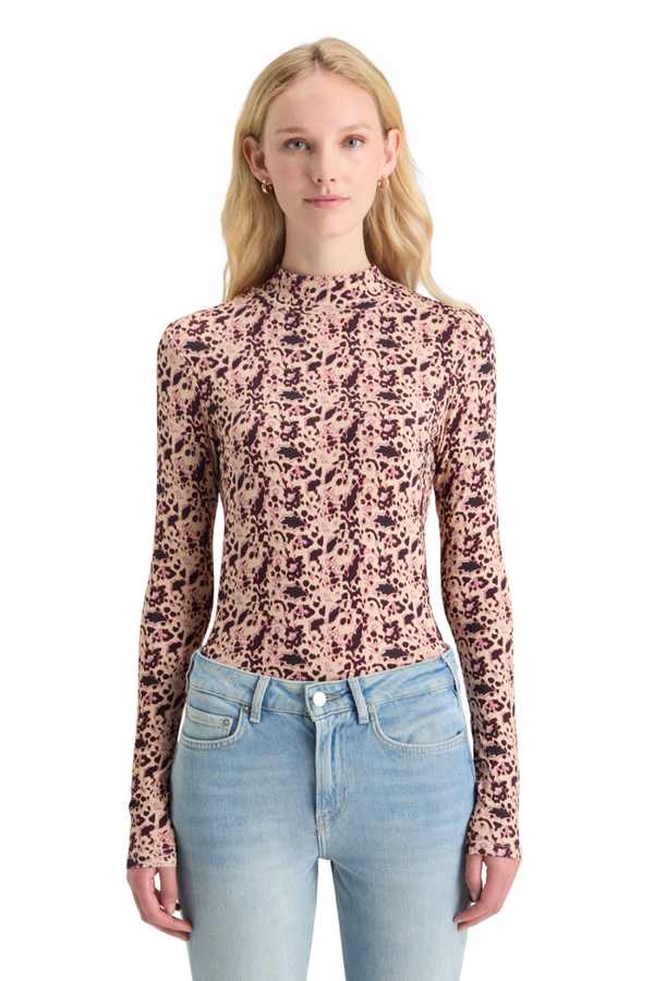 Long Sleeve T-Shirt - Block Floral