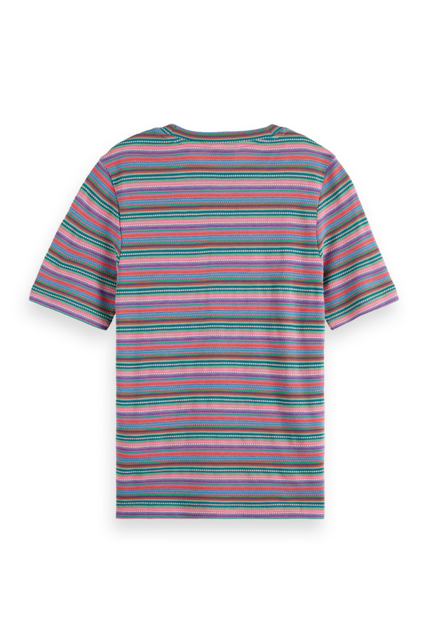 Textured Stripe T-Shirt