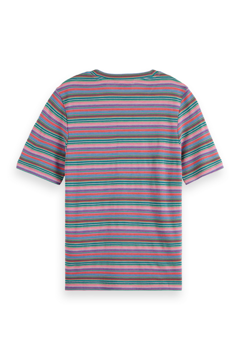 Textured Stripe T-Shirt