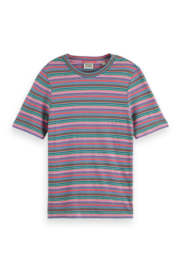 Textured Stripe T-Shirt