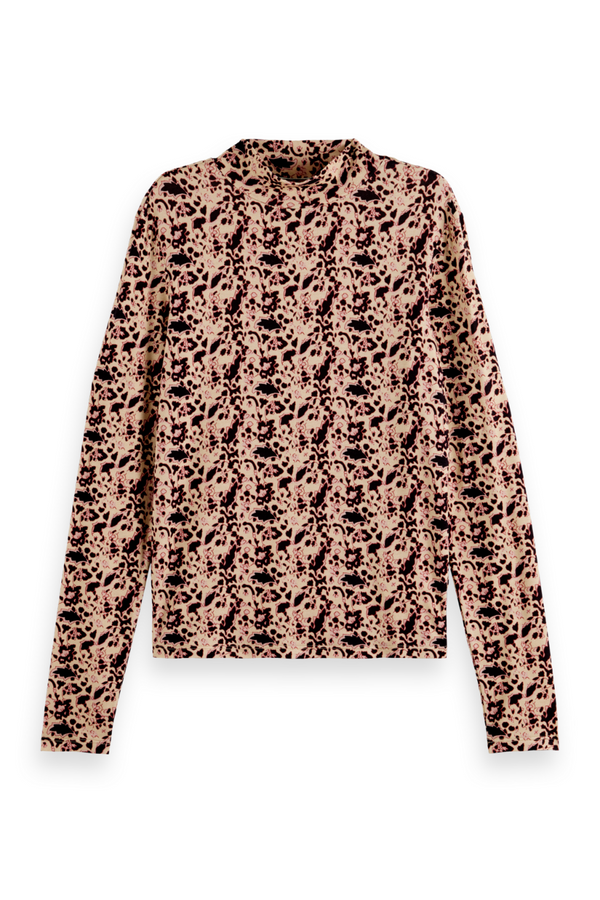 Long Sleeve T-Shirt - Block Floral