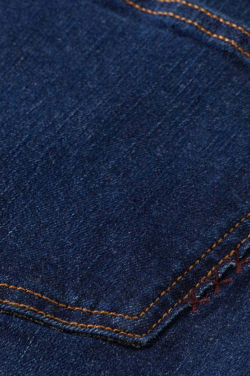 Sky Straight Jean w Button Fly