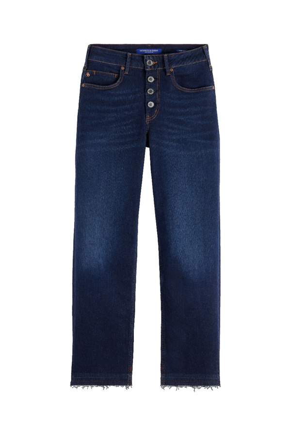 Sky Straight Jean w Button Fly