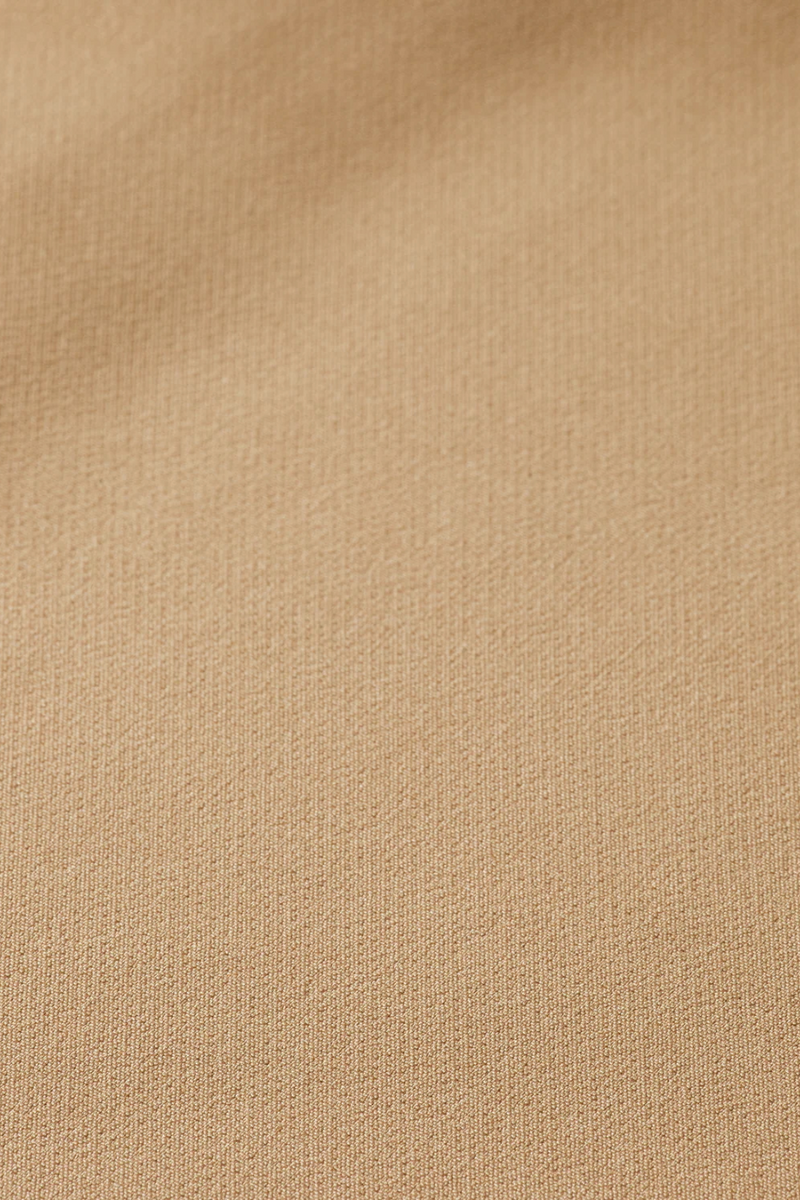 Crepe Peasant Sleeve Overshirt