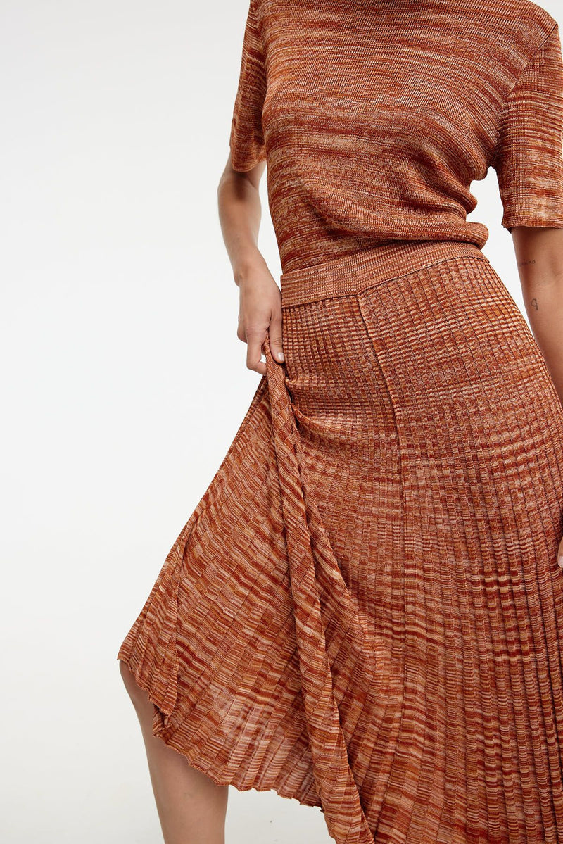 Paris Skirt - Terracotta